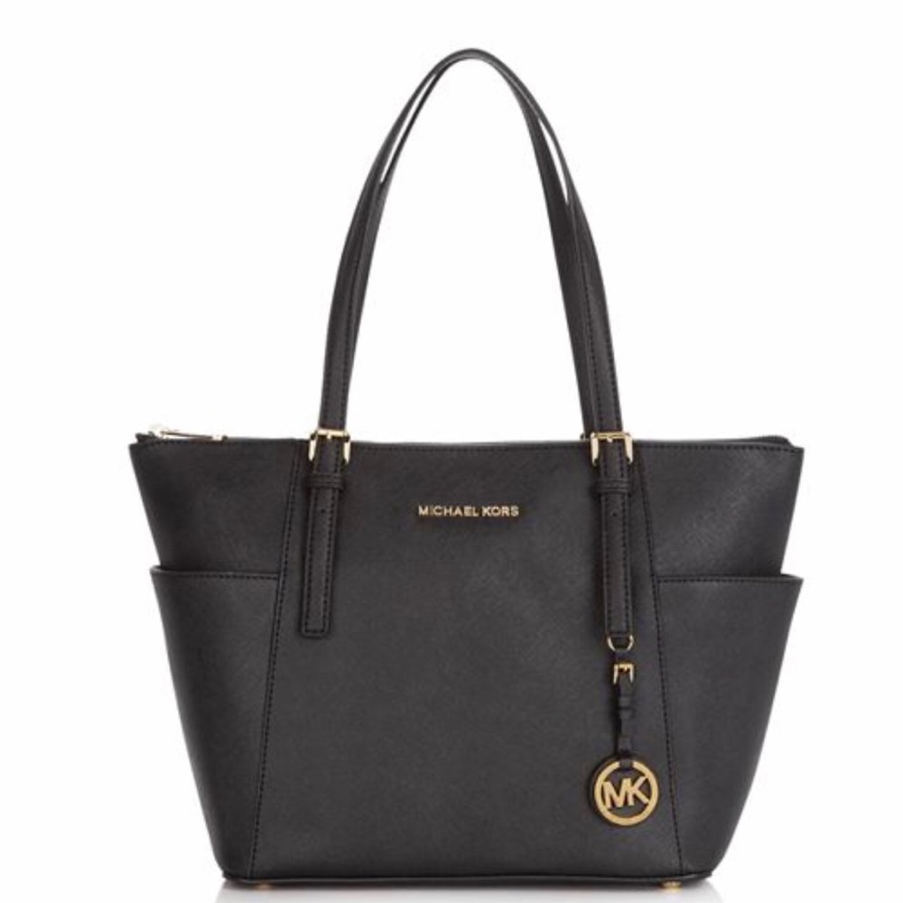 Michael Kors Jet Set Black Tote